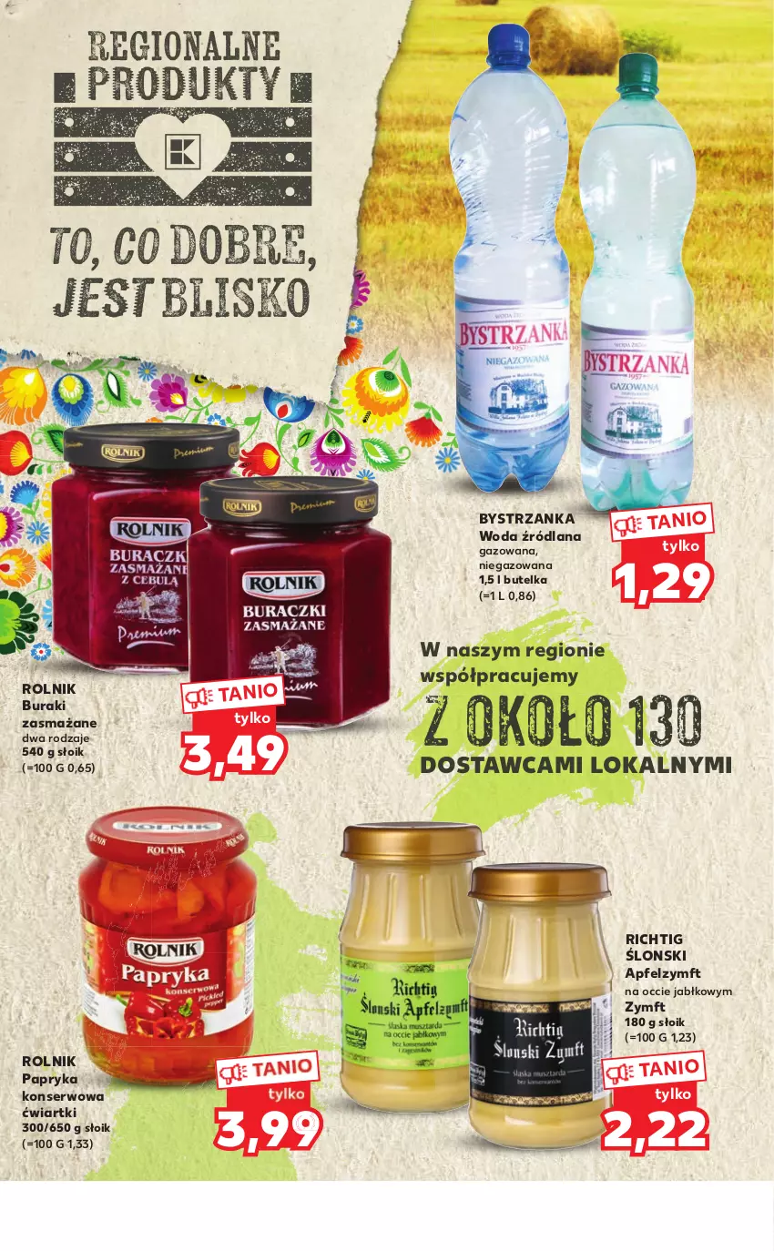 Gazetka promocyjna Kaufland - Tasty ™ - ważna 04.11 do 17.11.2021 - strona 4 - produkty: Buraki, LANA, Papryka, Rolnik, Ser, Woda