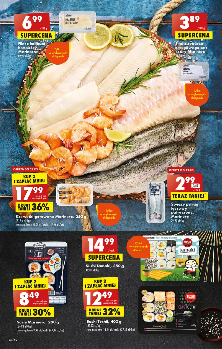 Gazetka promocyjna Biedronka - ważna 27.03 do 01.04.2023 - strona 24 - produkty: Sushi