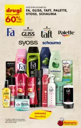 Gazetka promocyjna Biedronka - Gazetka - ważna od 01.04 do 01.04.2023 - strona 47 - produkty: Palette, Taft, , Schauma, Syoss, Fa