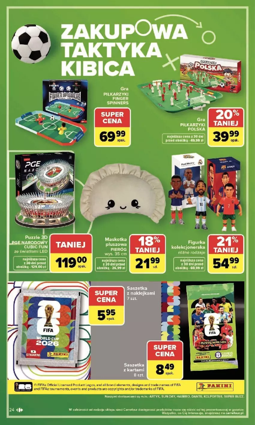 Gazetka promocyjna Carrefour - Gazetka Zakupowa taktyka kibica - ważna 01.06 do 13.06.2026 - strona 24 - produkty: Fa