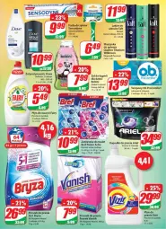 Gazetka promocyjna Dino - Gazetka - Gazetka - ważna od 22.03 do 22.03.2022 - strona 23 - produkty: Bref, Taft, Tampony, Dove, Szynka, Dzieci, Maszynka, Fairy, Maszynka do golenia, Ariel, Kapsułki do prania, Sensodyne, Lakier, Fa