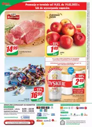 Gazetka promocyjna Dino - Gazetka - Gazetka - ważna od 22.03 do 22.03.2022 - strona 24 - produkty: Piwo, Ser, Koc, Cukier, Tyskie, Tera, Cukierki, Jabłka, K2, Fa