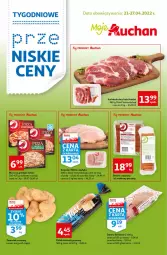 Gazetka promocyjna Auchan - Tygodniowe przeNISKIE CENY Moje Auchan - Gazetka - ważna od 27.04 do 27.04.2022 - strona 1 - produkty: Królewski, Sękacz, Pizza, Kotlet, Chleb tostowy, Boczek, Chleb