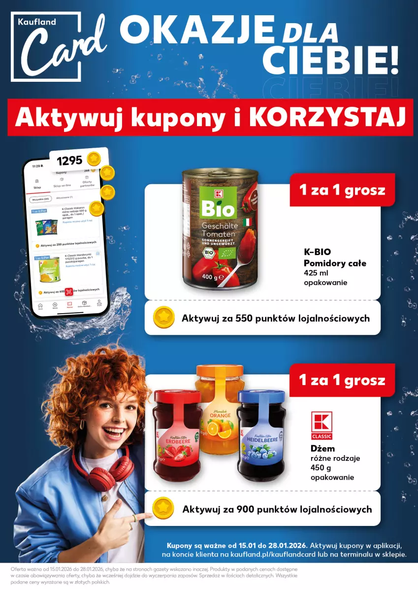 Gazetka promocyjna Kaufland - Mocny Start - ważna 19.01 do 21.01.2026 - strona 13 - produkty: Dżem, Pomidory