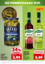 Gazetka promocyjna Kaufland - Mocny Start - Gazetka - ważna od 21.01 do 21.01.2026 - strona 3 - produkty: Krakus, Ser, Ogórki konserwowe, Syrop, Herbapol