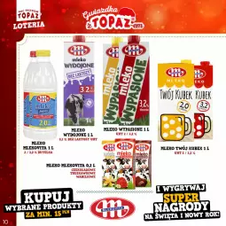 Gazetka promocyjna Topaz - Gazetka - Gazetka - ważna od 22.01 do 22.01.2023 - strona 10 - produkty: Mlekovita, Kubek, Mleko
