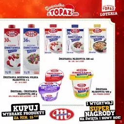 Gazetka promocyjna Topaz - Gazetka - Gazetka - ważna od 22.01 do 22.01.2023 - strona 11 - produkty: Ser, Por, Mlekovita, Deser, Mleko