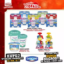 Gazetka promocyjna Topaz - Gazetka - Gazetka - ważna od 22.01 do 22.01.2023 - strona 14 - produkty: Danonki