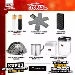 Gazetka promocyjna Topaz - Gazetka - Gazetka - ważna od 22.01 do 22.01.2023 - strona 68 - produkty: Młynek, Kosz, Pojemnik, Kubek, Felix