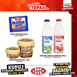 Gazetka promocyjna Topaz - Gazetka - Gazetka - ważna od 22.01 do 22.01.2023 - strona 9 - produkty: Maślanka, Mlekovita, Masło, Mleko