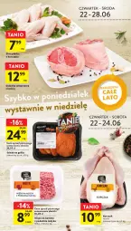 Gazetka promocyjna Intermarche - Gazetka Intermarche - Gazetka - ważna od 28.06 do 28.06.2023 - strona 23 - produkty: Kurczak, Tusz, Skrzydełka z kurczaka, Kotlet, Grill, Golonka wieprzowa, Mięso