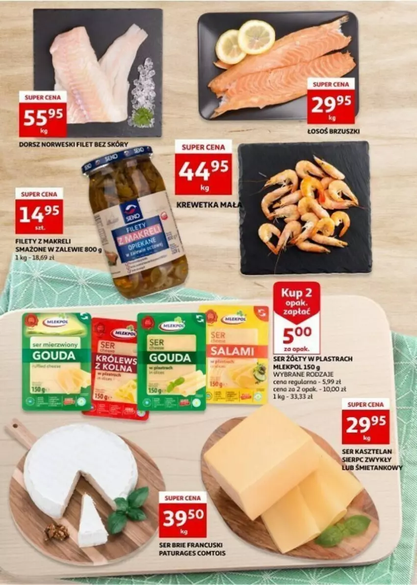 Gazetka promocyjna Auchan - ważna 02.04 do 09.04.2024 - strona 4 - produkty: Brie, Ser