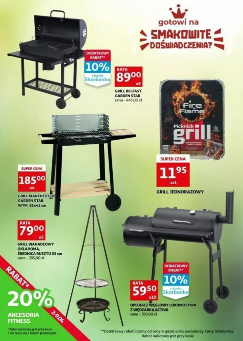 Gazetka promocyjna Auchan - ważna 02.04 do 09.04.2024 - strona 8 - produkty: Fa, Grill
