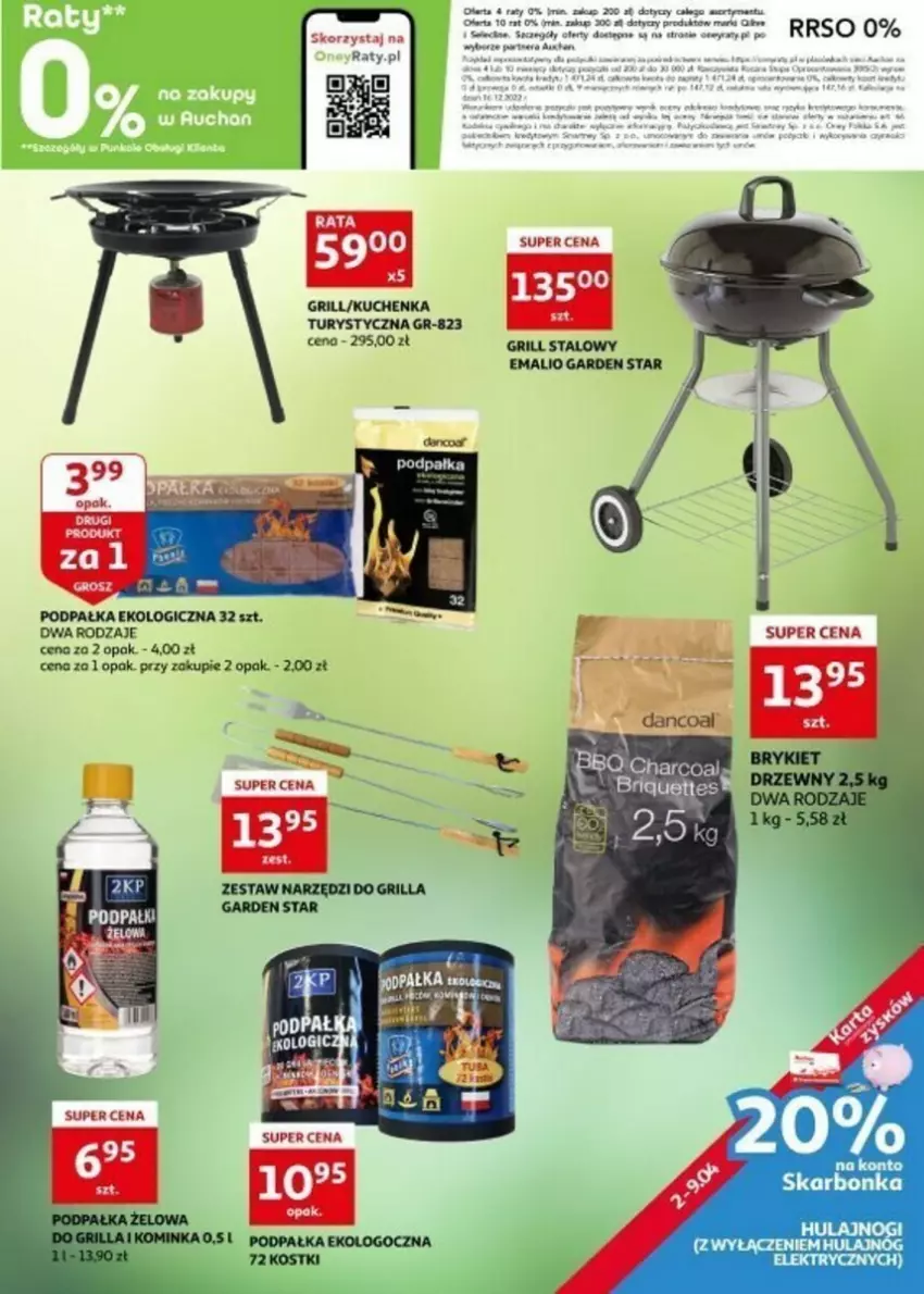 Gazetka promocyjna Auchan - ważna 02.04 do 09.04.2024 - strona 9 - produkty: Fa, Grill, LG, Tran, Zestaw narzędzi