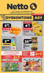 Gazetka promocyjna Netto - Od Czwartku - Gazetka - ważna od 06.11 do 06.11.2024 - strona 1 - produkty: Piwa, Kawa rozpuszczalna, Sok, Ser, Gra, Kawa, Napoje, Jacobs, Nektar, Mleko