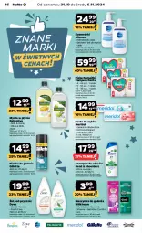 Gazetka promocyjna Netto - Od Czwartku - Gazetka - ważna od 06.11 do 06.11.2024 - strona 16 - produkty: Mydło w płynie, Palmolive, Pampers, Oilatum, Majtki, Mleczko do ciała, Pasta do zębów, Pianka do golenia, Dove, Szynka, Mleczko, Szampon, Gillette, Maszynka, Pieluchomajtki, Mydło, Maszynka do golenia