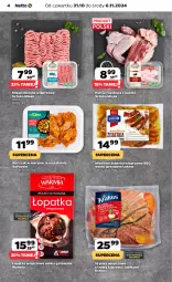 Gazetka promocyjna Netto - Od Czwartku - Gazetka - ważna od 06.11 do 06.11.2024 - strona 4 - produkty: Kurczak, Mięso mielone, Krakus, Por, Szynka wieprzowa, Szynka, Mięso, Jabłka