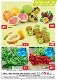 Gazetka promocyjna Carrefour - Gazetka Carrefour - Gazetka - ważna od 26.04 do 26.04.2021 - strona 4 - produkty: Warzywa, Sałata masłowa, Kiwi, O nas, Sałat, Pomelo, Owoce, Masło, Melon, LG, HP