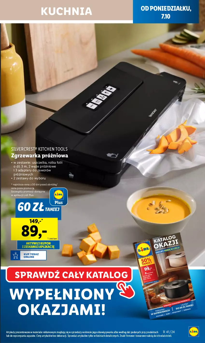 Gazetka promocyjna Lidl - GAZETKA - ważna 07.10 do 09.10.2024 - strona 17 - produkty: Kuchnia, Silvercrest, Warka