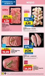 Gazetka promocyjna Lidl - GAZETKA - Gazetka - ważna od 09.10 do 09.10.2024 - strona 34 - produkty: Kurczak, Polędwica, Mięso mielone, Schab wieprzowy, Wołowina, Mięso