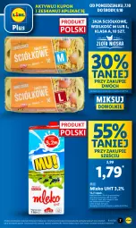 Gazetka promocyjna Lidl - GAZETKA - Gazetka - ważna od 09.10 do 09.10.2024 - strona 7 - produkty: Jaja, Mleko