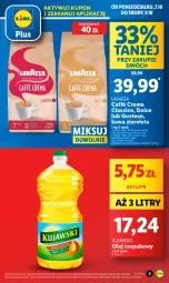 Gazetka promocyjna Lidl - GAZETKA - Gazetka - ważna od 09.10 do 09.10.2024 - strona 9 - produkty: Kujawski, Kawa ziarnista, Kawa, Lavazza, Olej rzepakowy, Olej