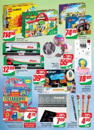 Gazetka promocyjna Dino - Gazetka - Gazetka - ważna od 08.11 do 08.11.2022 - strona 21 - produkty: Długopis, L.O.L., LEGO, Klocki, Lalka