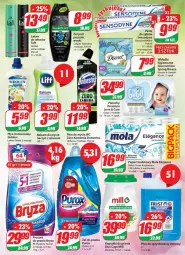 Gazetka promocyjna Dino - Gazetka - Gazetka - ważna od 08.11 do 08.11.2022 - strona 23 - produkty: Domestos, Pur, Palmolive, Papier, Pieluchy, Discreet, Taft, Papier toaletowy, Lovi, Mola, Płyn do spryskiwaczy, Płyn do mycia, Sidolux, Colgate, Bryza, Wkładki, Kapsułki do prania, Sensodyne, Lakier, LG, Fa