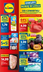 Gazetka promocyjna Lidl - GAZETKA - Gazetka - ważna od 25.08 do 25.08.2024 - strona 1 - produkty: Gra, Papier, Cukier, Papryka czerwona, Papryka, Kuchnia, Flora, Mleko