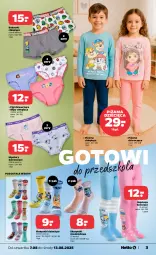Gazetka promocyjna Netto - Od Czwartku Przemysłowa - Gazetka - ważna od 13.08 do 13.08.2025 - strona 3 - produkty: Top, Ser, Karp, Rajstopy, Skarpetki, Slipy, Dzieci, Figi, Bokserki, Piżama