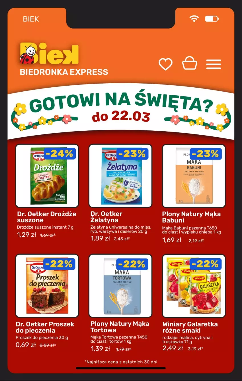 Gazetka promocyjna Biedronka - Gazetka - ważna 20.03 do 27.03.2026 - strona 6 - produkty: Piec, Por