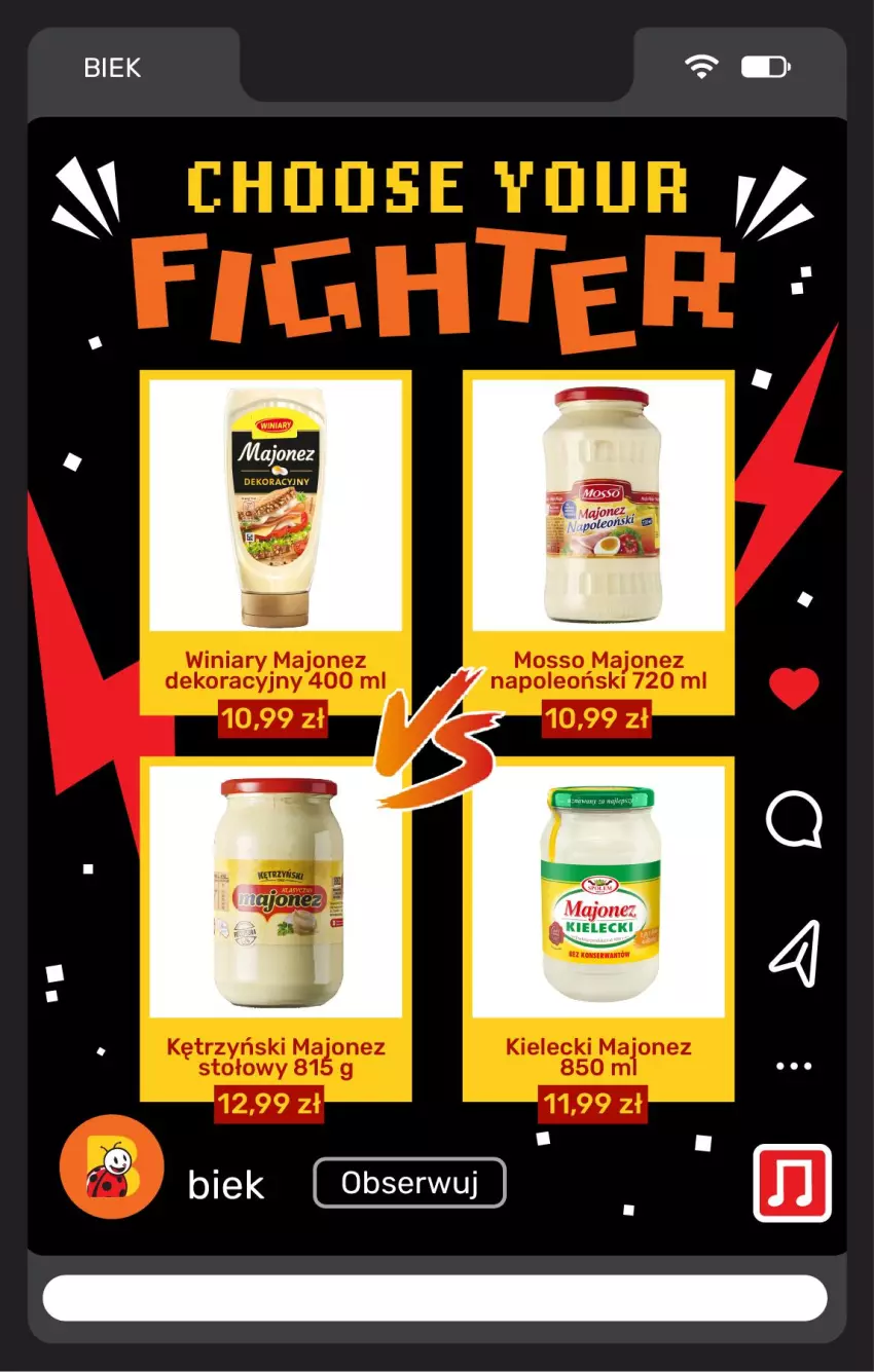 Gazetka promocyjna Biedronka - Gazetka - ważna 20.03 do 27.03.2026 - strona 7 - produkty: Majonez