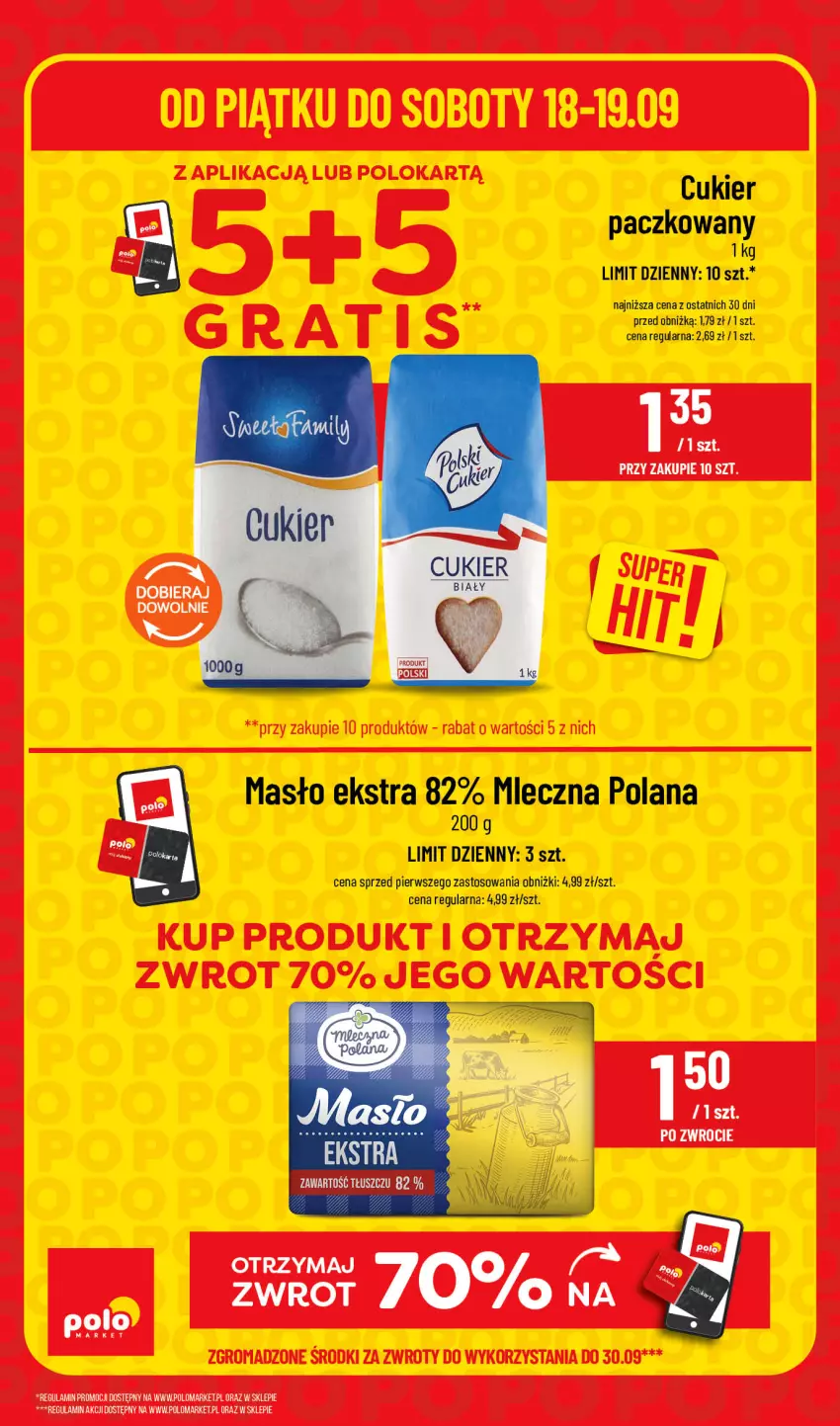 Gazetka promocyjna PoloMarket - Katalog Superhity - ważna 17.09 do 19.09.2026 - strona 2 - produkty: Cukier, LANA, Masło