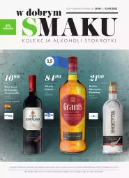 Gazetka promocyjna Stokrotka - Katalog Witaj SzkoÅ‚o - Gazetka - ważna od 15.09 do 15.09.2021 - strona 1 - produkty: Gra, Wódka, Whisky, Wino