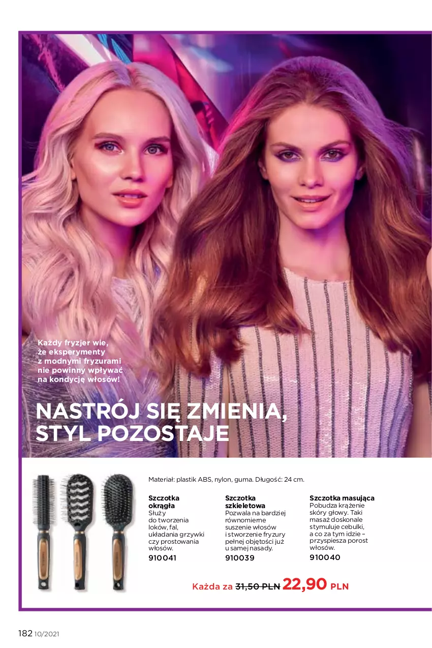 Gazetka promocyjna Faberlic - Gazetka - ważna 05.07 do 25.07.2021 - strona 182 - produkty: Fa, Por, Szczotka