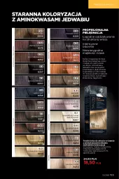 Gazetka promocyjna Faberlic - Gazetka - Gazetka - ważna od 25.07 do 25.07.2021 - strona 195 - produkty: Pielęgnacja włosów, Mus, Bursztyn, Królewski, Mleczko, Czekolada, Mule, Odżywka, Cappuccino, Wasa, Mango, Farba do włosów, Fa