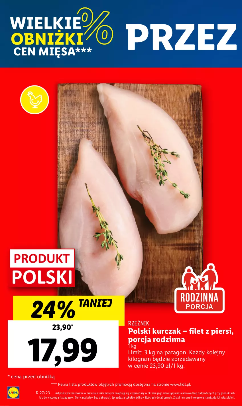 Gazetka promocyjna Lidl - GAZETKA - ważna 03.07 do 05.07.2023 - strona 4 - produkty: Gra, Kurczak, Olej, Por