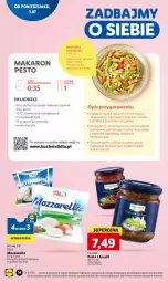 Gazetka promocyjna Lidl - GAZETKA - Gazetka - ważna od 05.07 do 05.07.2023 - strona 24 - produkty: Mozzarella, Pesto, Pilos