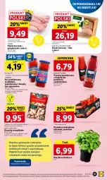 Gazetka promocyjna Lidl - GAZETKA - Gazetka - ważna od 05.07 do 05.07.2023 - strona 25 - produkty: Kurczak, Sos, Sos pomidorowy, Bazyl, Bazylia, Pomidory