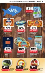 Gazetka promocyjna Netto - od Poniedziałku - Gazetka - ważna od 24.02 do 24.02.2024 - strona 11 - produkty: Hummus, Sos, Por, Mus, Ryba po grecku, Oliwki, Ryba, SEKO, Olej, Lisner