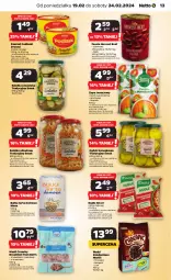 Gazetka promocyjna Netto - od Poniedziałku - Gazetka - ważna od 24.02 do 24.02.2024 - strona 13 - produkty: Sałatka, Mus, Nesquik, Zupa, Bell, Pasztet, Kawa, Tarta, Lion, Sałat, Fasola, Podlaski, Danio, Krupnik, Bułka tarta, Groch, Bułka, Nestlé, Knorr, Fa