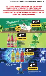 Gazetka promocyjna Netto - od Poniedziałku - Gazetka - ważna od 24.02 do 24.02.2024 - strona 17 - produkty: Piwa, Piwo, Gra, Somersby, Kiwi, Lack, Melon