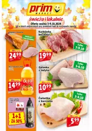 Gazetka promocyjna Prim Market - Gazetka - ważna od 02.10 do 02.10.2024 - strona 1 - produkty: Polędwica, Sos, Olej rzepakowy, Oleo, Olej