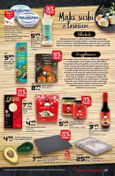 Gazetka promocyjna Auchan - przeNISKIE CENY z markami Auchan Hipermarkety - Gazetka - ważna od 03.02 do 03.02.2022 - strona 27 - produkty: Ryż do sushi, Sos, Ser, Sól, Ryż, Ocet ryżowy, Cukier, Pasta wasabi, Kawa, Sos sojowy, Wałek, Serek, Sushi, Wasa, Ocet, Rondel, Philadelphia, Imbir, LG