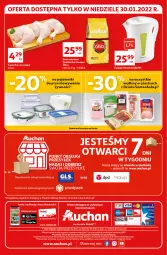Gazetka promocyjna Auchan - przeNISKIE CENY z markami Auchan Hipermarkety - Gazetka - ważna od 03.02 do 03.02.2022 - strona 40 - produkty: Pojemnik, Szynka