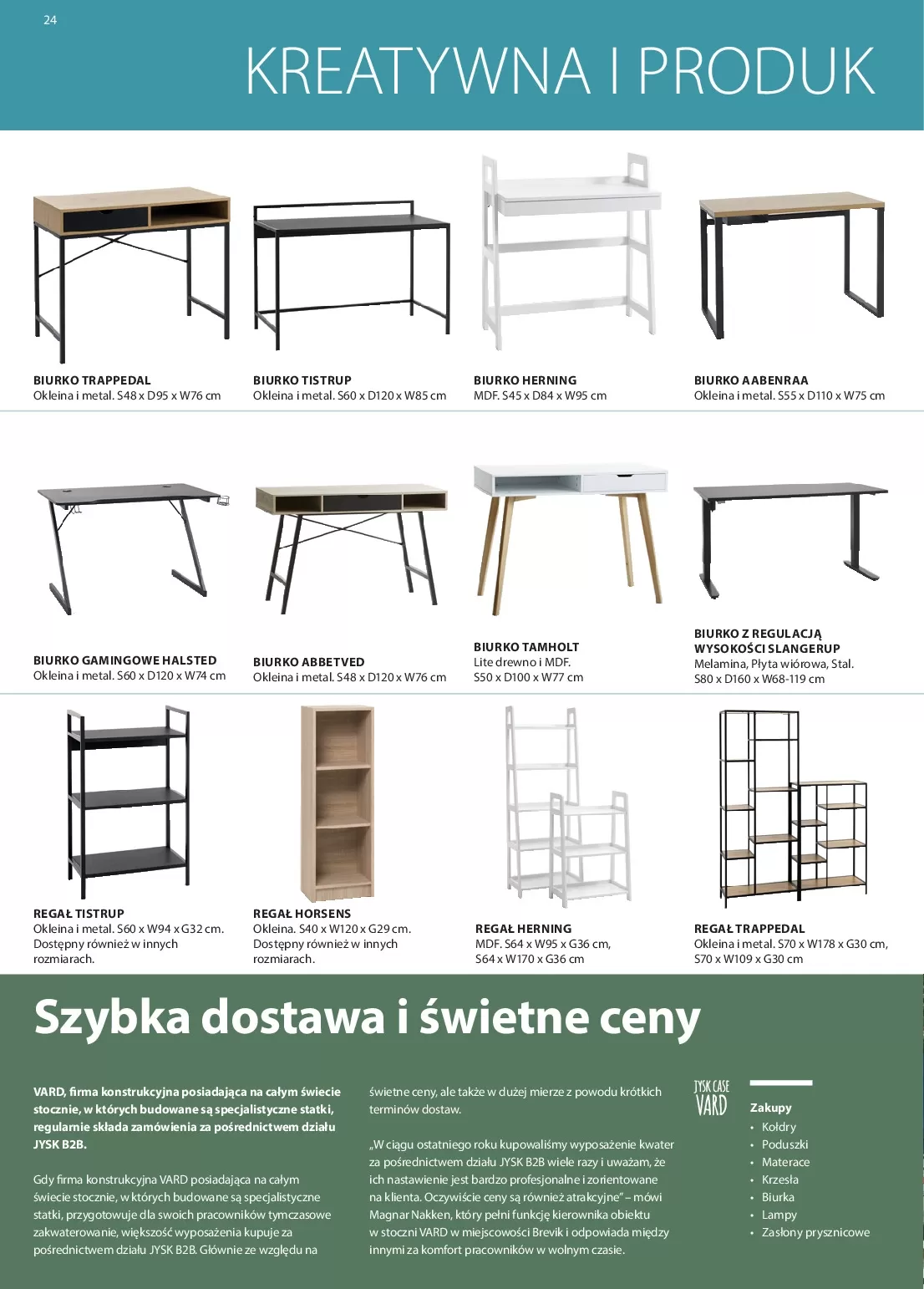 Gazetka promocyjna Jysk - Oferta dla firmy - ważna 01.11.2020 do 28.02.2021 - strona 24