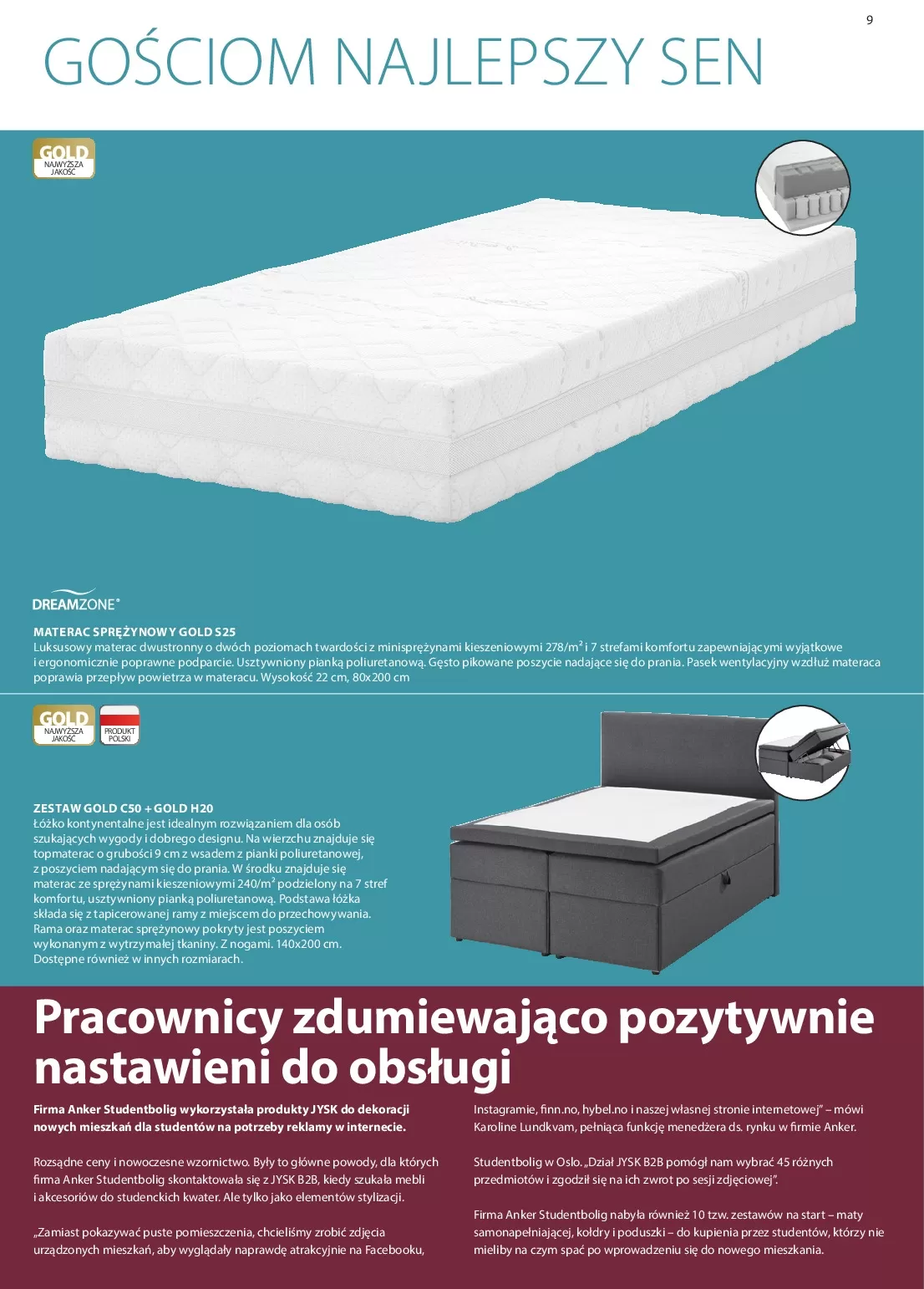 Gazetka promocyjna Jysk - Oferta dla firmy - ważna 01.11.2020 do 28.02.2021 - strona 9