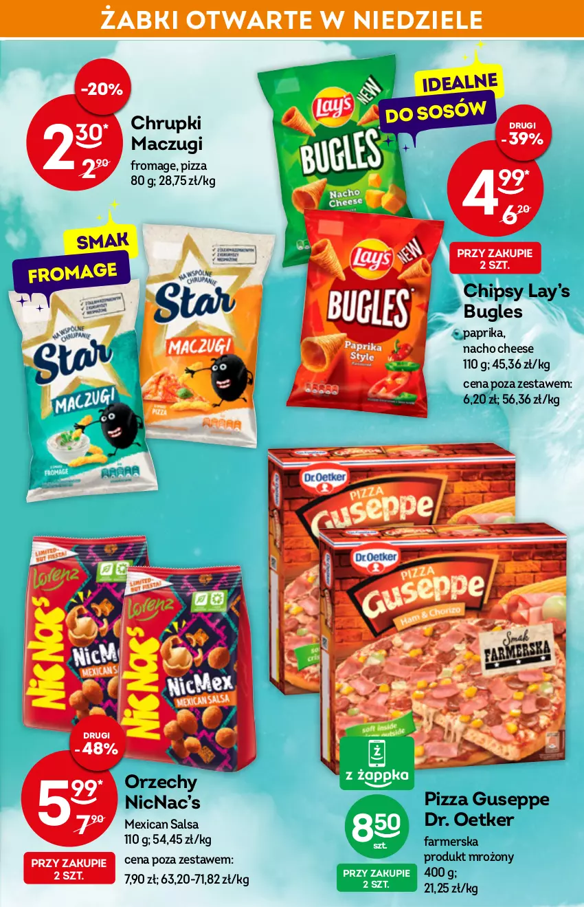 Gazetka promocyjna Żabka - ważna 16.03 do 22.03.2022 - strona 5 - produkty: Chipsy, Chrupki, Dr. Oetker, Eleo, Fa, Gin, Lay’s, Pizza, Salsa, Sos