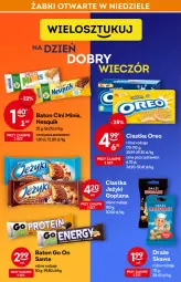 Gazetka promocyjna Żabka - Gazetka - ważna od 22.03 do 22.03.2022 - strona 16 - produkty: Goplana, Ciastka, Nesquik, Jeżyki, Kawa, Sante, LANA, Baton, Cini Minis, Oreo