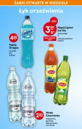 Gazetka promocyjna Żabka - Gazetka - ważna od 22.03 do 22.03.2022 - strona 40 - produkty: Gra, Grappa, Ice tea, Lipton, Woda, Napój, Cisowianka